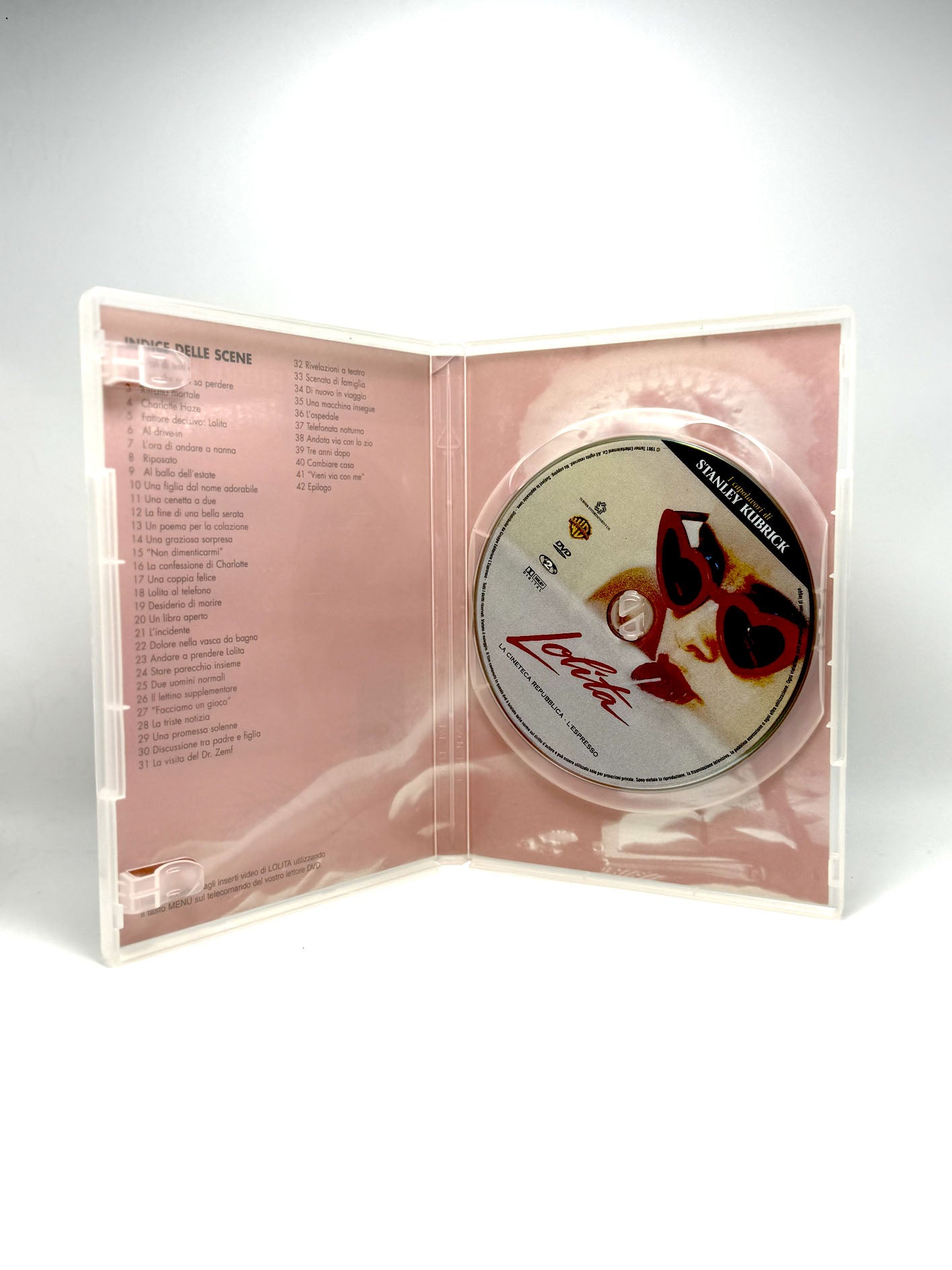 Lolita DVD Film Movie I capolavori di Stanley Kubrick