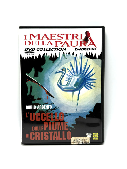 L'uccello dalle piume di cristallo DVD Film Movie Dario Argento De Agostini