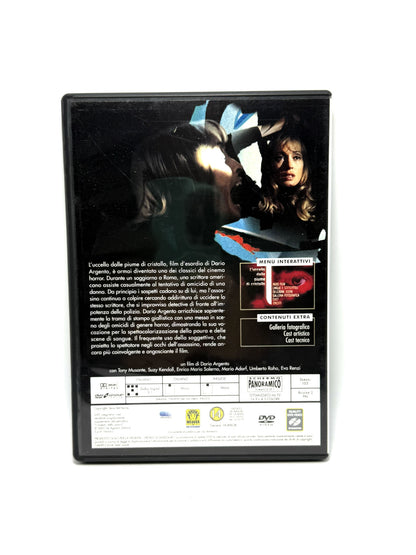 L'uccello dalle piume di cristallo DVD Film Movie Dario Argento De Agostini