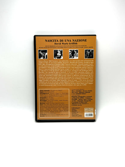 Nascita di una nazione DVD Film Movie David Wark Griffith