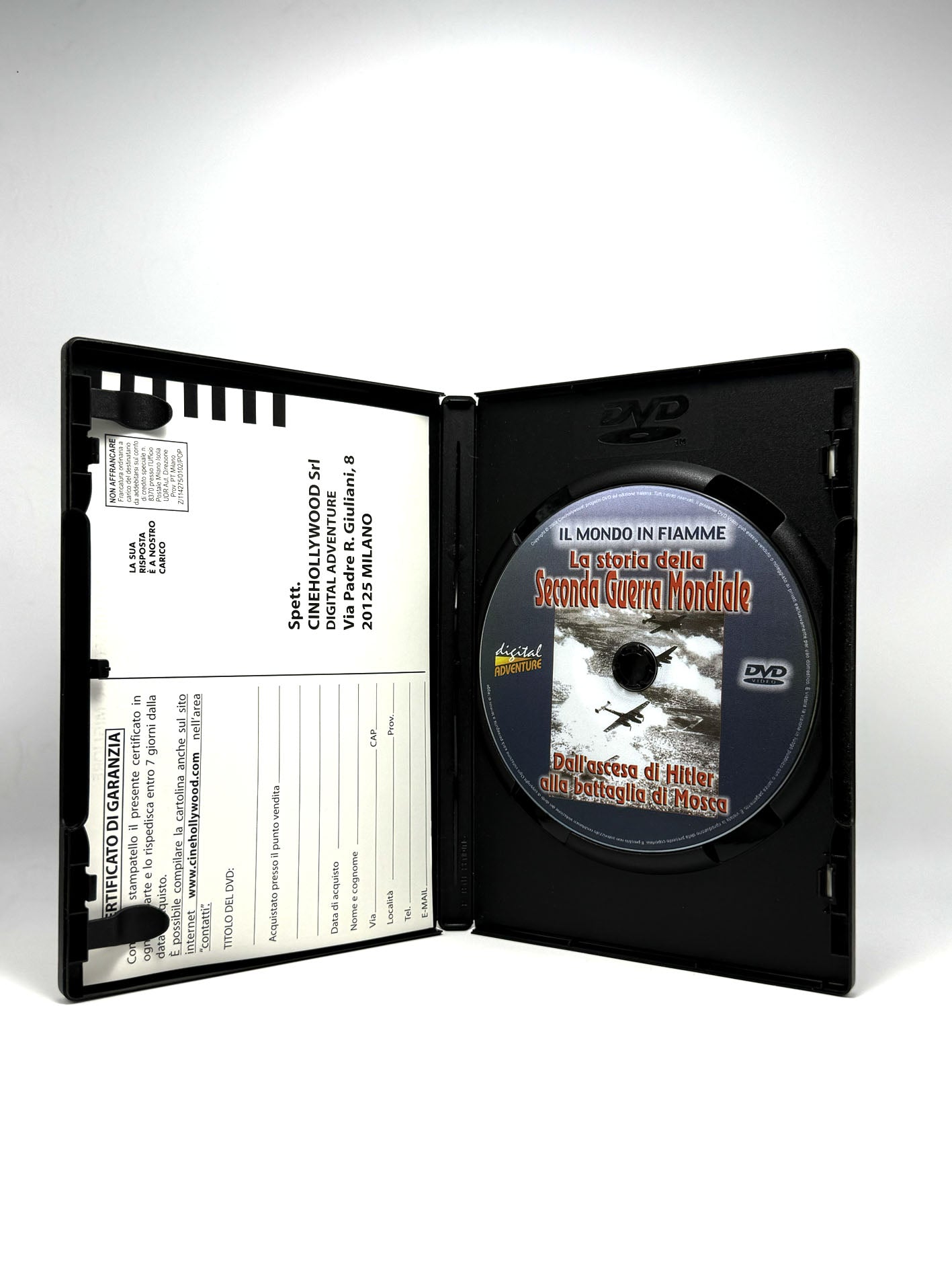 La storia della seconda guerra mondiale DVD Film Movie Cinehollywood