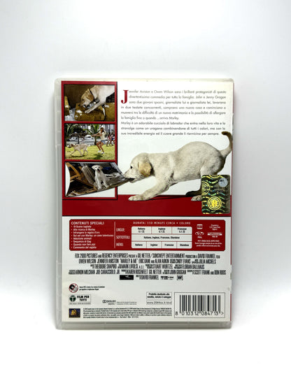 Io e Marley DVD Film Movie Owen Wilson Jennifer Aniston Commedia