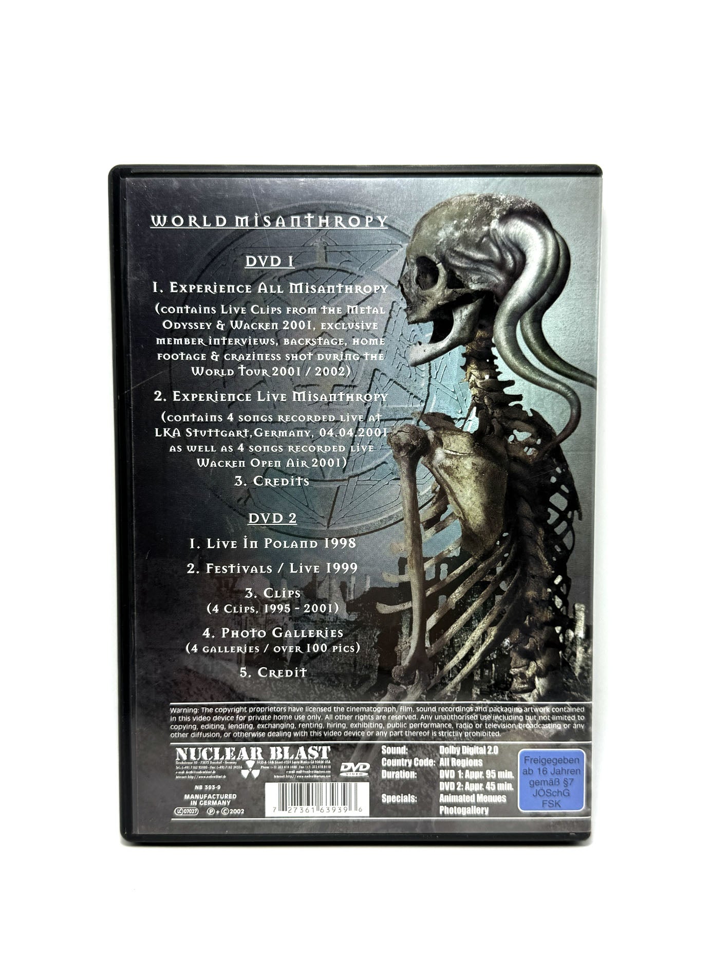 Dimmu Borgir World Misanthropy 2 DVD Live symphonic black metal