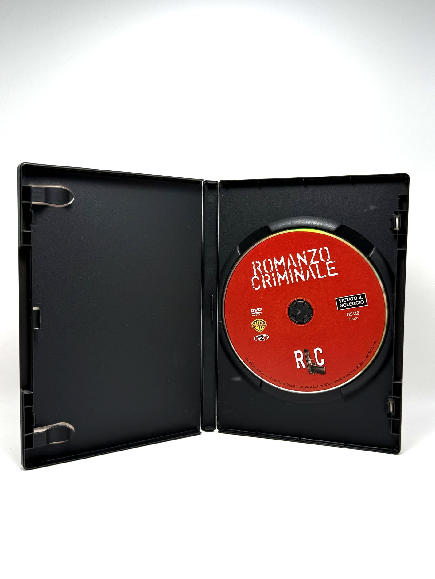 Romanzo Criminale DVD Film Movie Kim Rossi Stewart