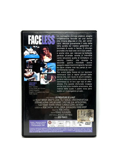 Faceless Les Predateurs de la nuit DVD Film Jess Franco
