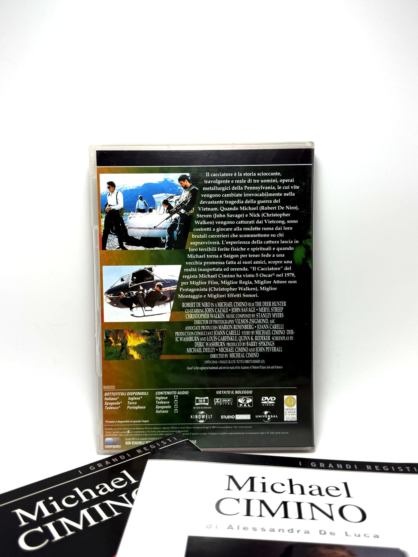Michael Cimino Il cacciatore DVD + libro Alessandra De Luca Box I grandi registi