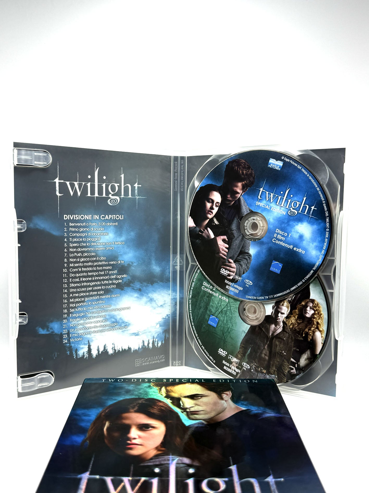 Twilight Special Edition DVD Film Movie Bella Edward Contenuti extra