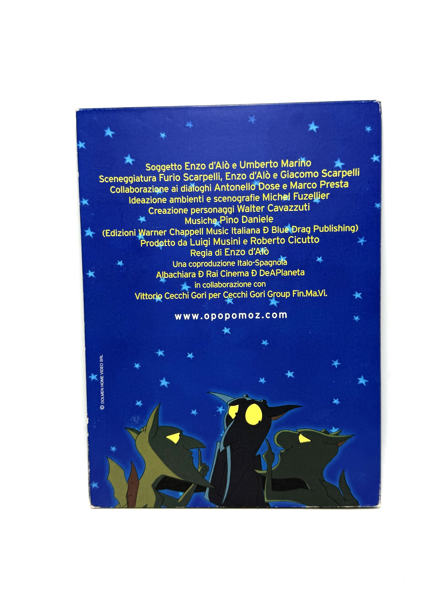 Opopomoz DVD Film Movie Enzo d'Alò Film Movie Animazione