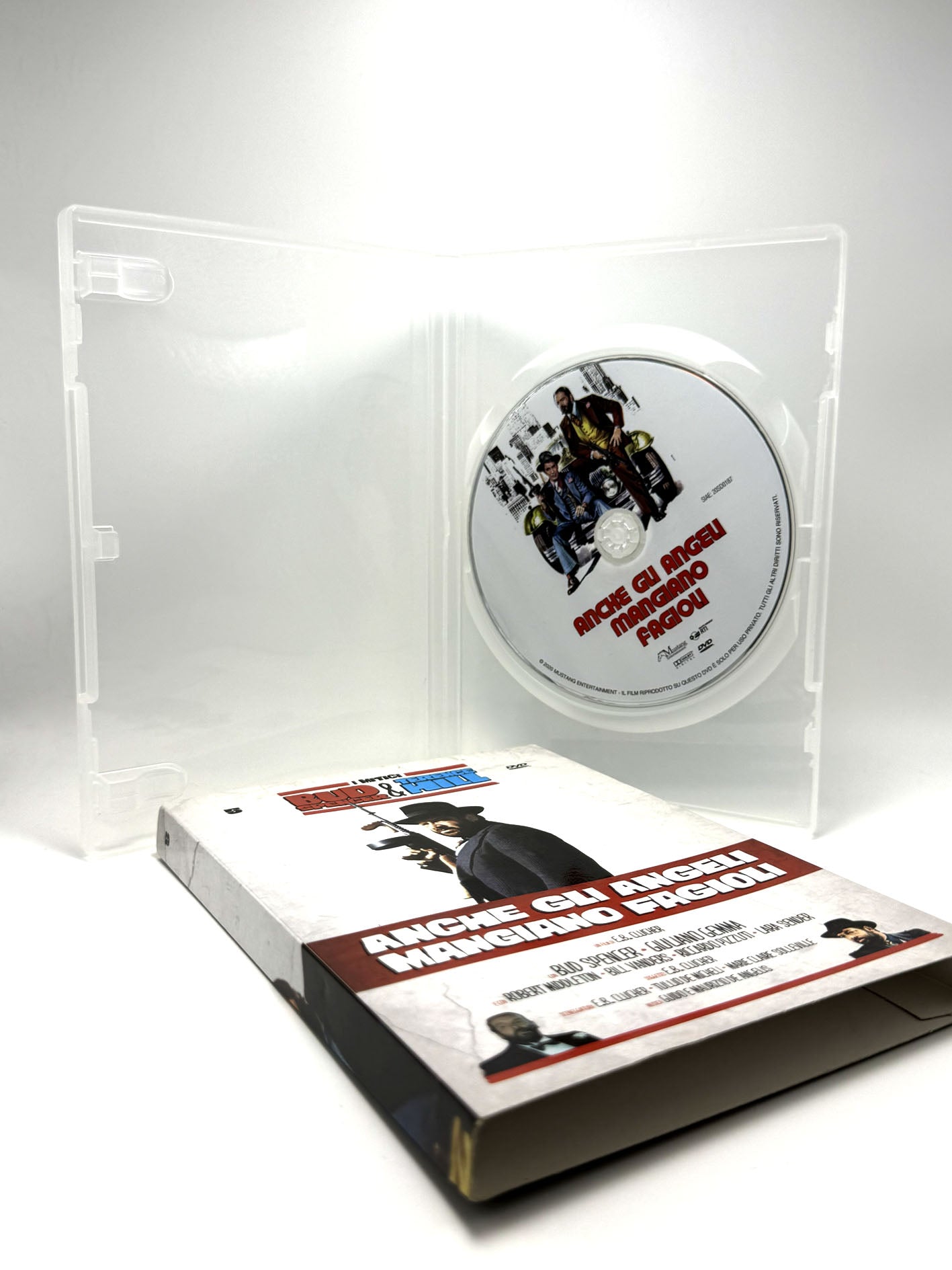 Anche gli angeli mangiano fagioli  DVD Film Movie Bud Spencer Terence Hill Giuliano Gemma