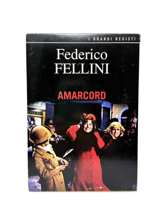 Federico Fellini Amarcord DVD + libro Andrea Morandi Box I grandi registi