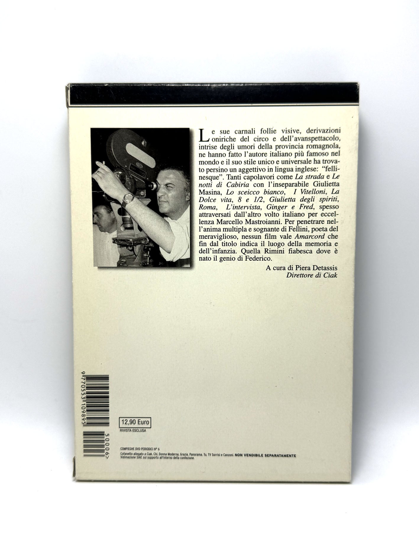 Federico Fellini Amarcord DVD + libro Andrea Morandi Box I grandi registi