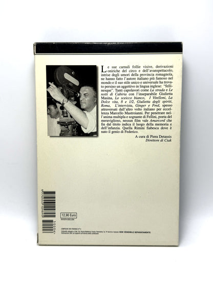 Federico Fellini Amarcord DVD + libro Andrea Morandi Box I grandi registi