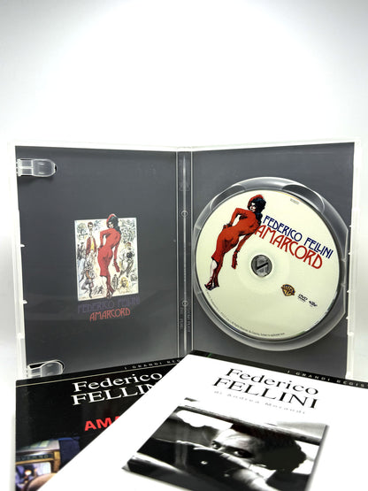 Federico Fellini Amarcord DVD + libro Andrea Morandi Box I grandi registi