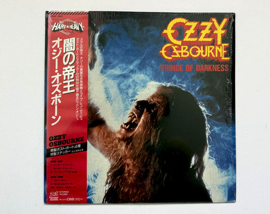 Ozzy Osbourne Prince of Darkness Jet 20AP 2887 OBI Japan LP Vinyl Vinile Disco EX