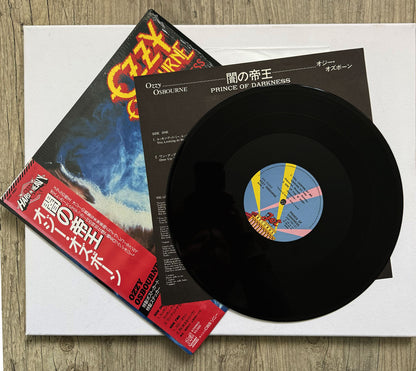 Ozzy Osbourne Prince of Darkness Jet 20AP 2887 OBI Japan LP Vinyl Vinile Disco EX
