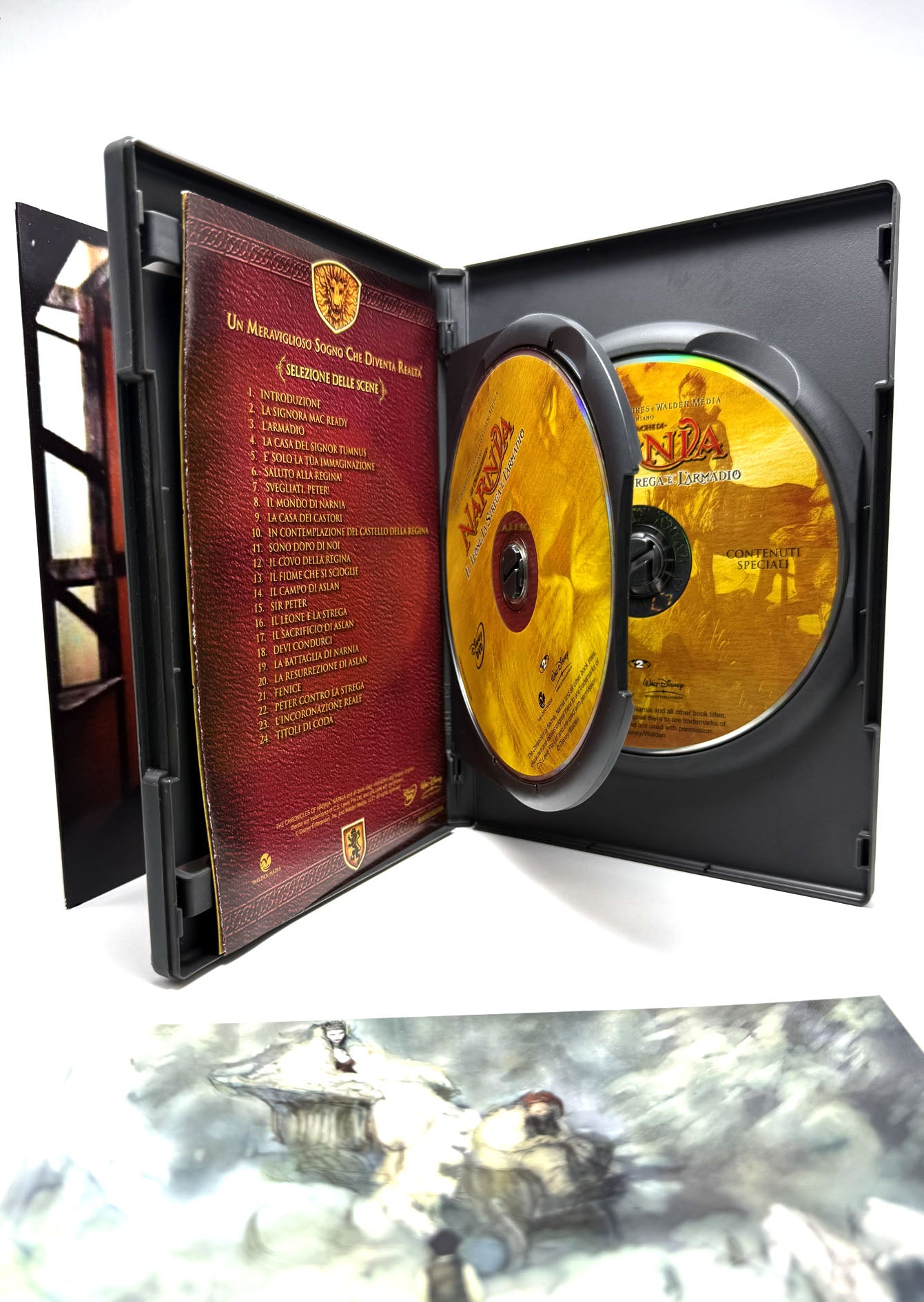 Le cronache di Narnia 2 DVD Il leone la strega l'armadio Edizione speciale Disney
