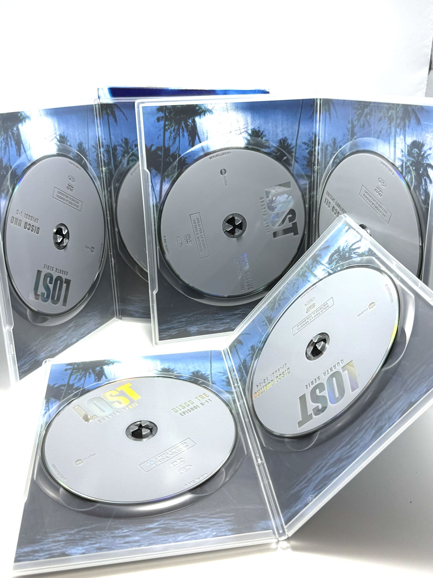 Lost L'esperienza totale Cofanetto 4 DVD quarta serie