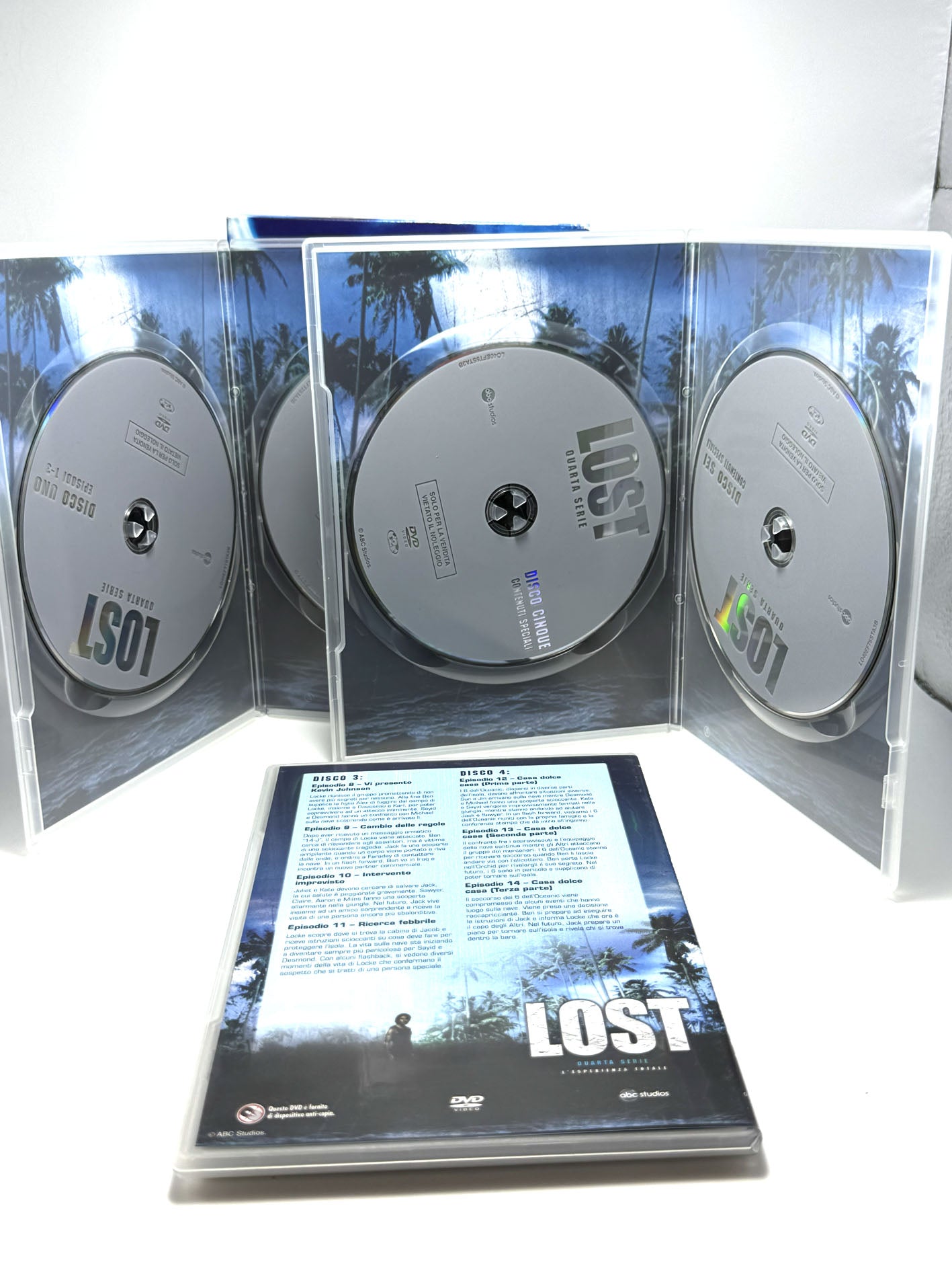 Lost L'esperienza totale Cofanetto 4 DVD quarta serie