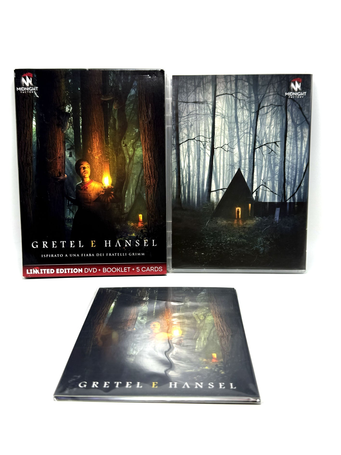 Gretel e Hansel DVD Horror Film Movie Fratelli Grimm Midnight Factory Limited edition