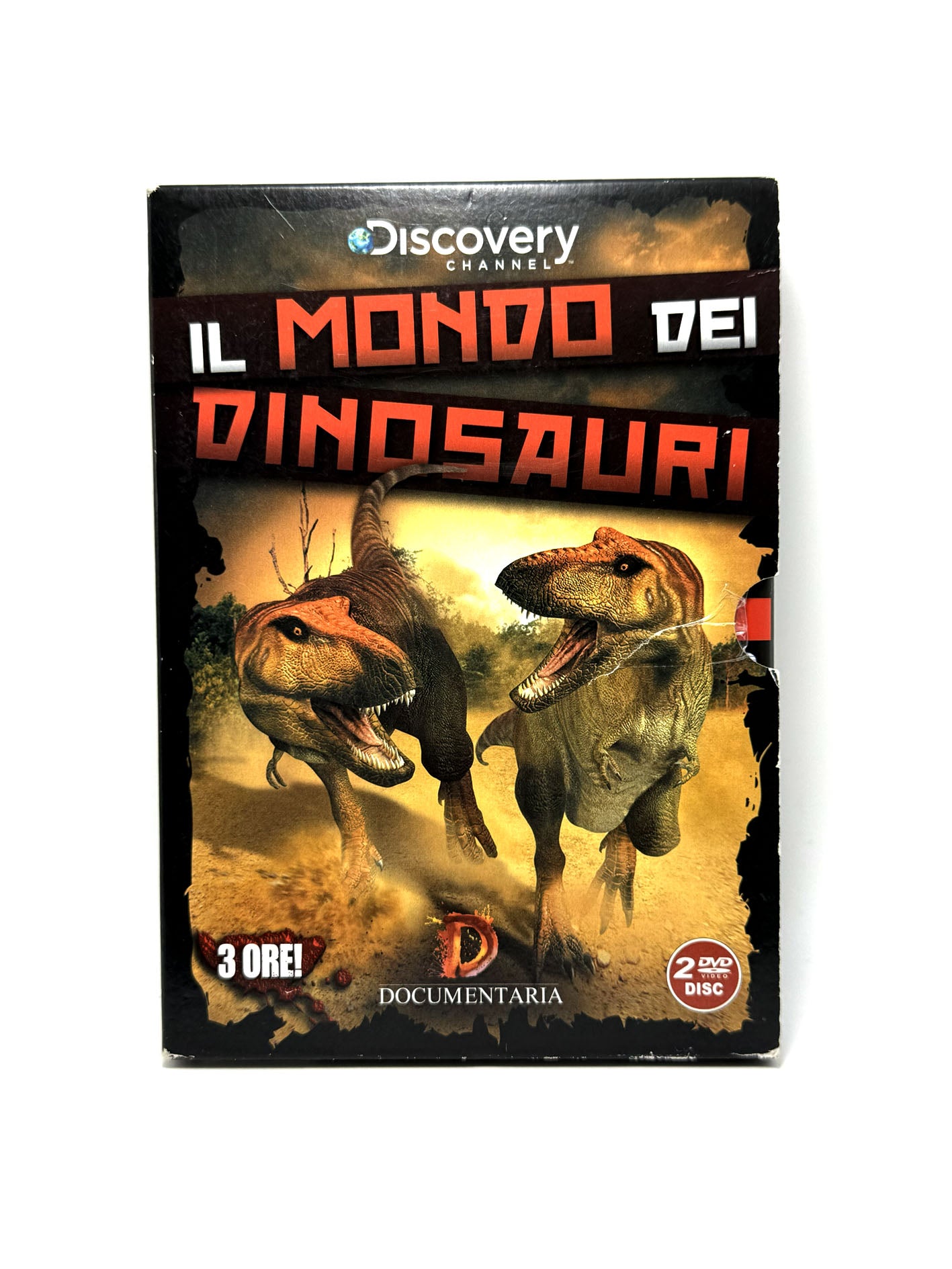 Il mondo dei dinosauri 2 DVD Discovery Channel 3 ore documentary