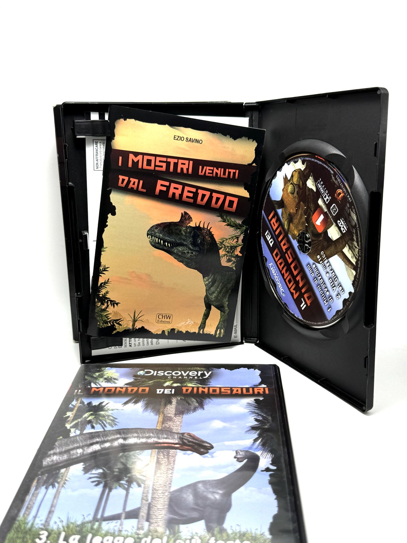 Il mondo dei dinosauri 2 DVD Discovery Channel 3 ore documentary