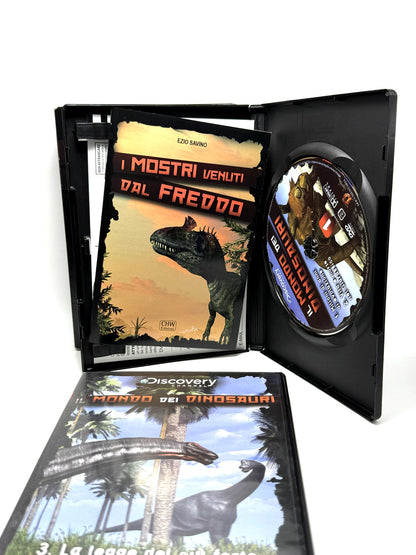Il mondo dei dinosauri 2 DVD Discovery Channel 3 ore documentary