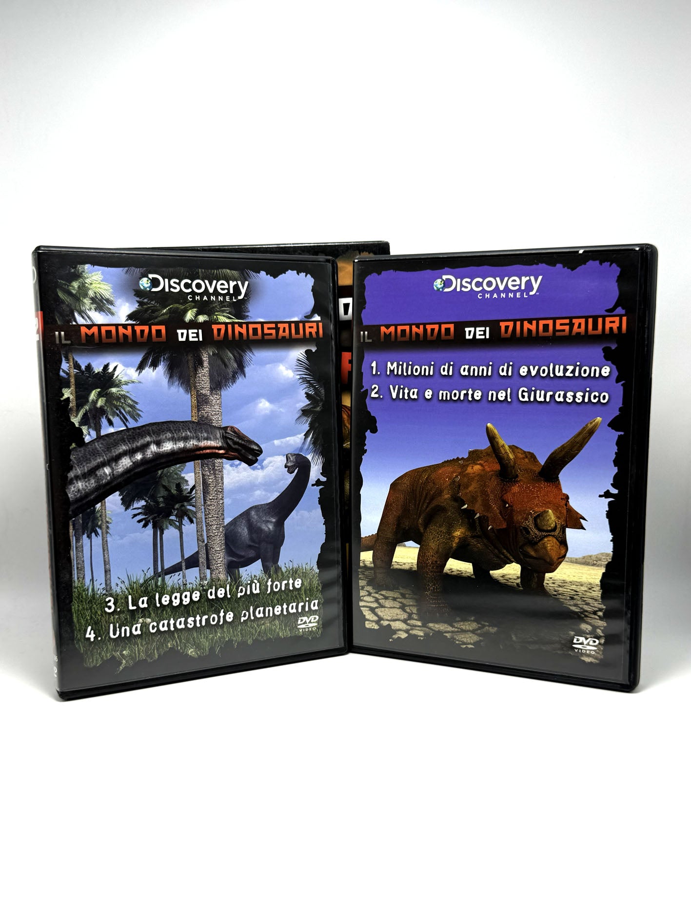 Il mondo dei dinosauri 2 DVD Discovery Channel 3 ore documentary