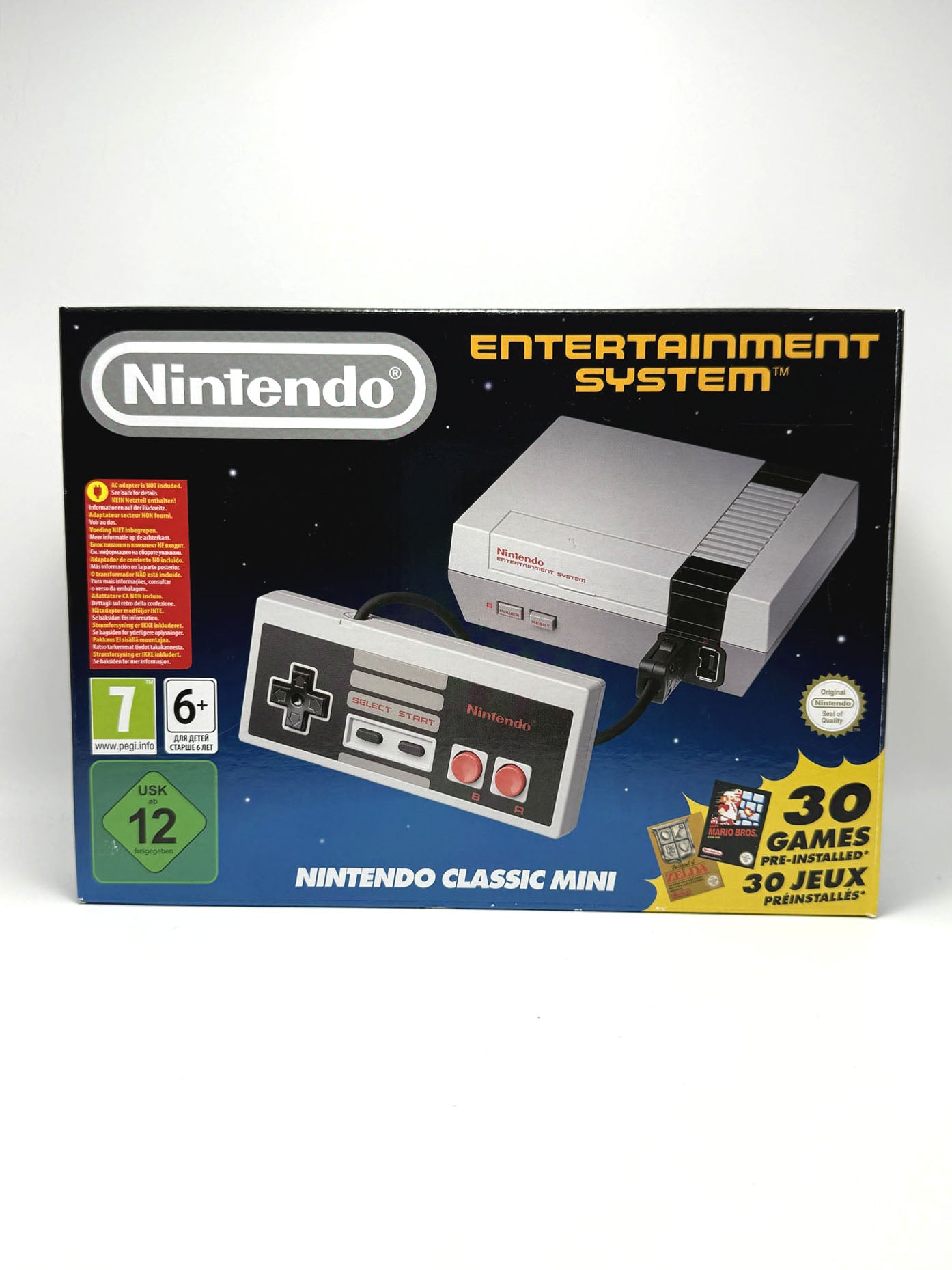 Console Nintendo Classic Mini Nes (CLV-001) 30 Giochi inclusi con scatola originale pari al nuovo
