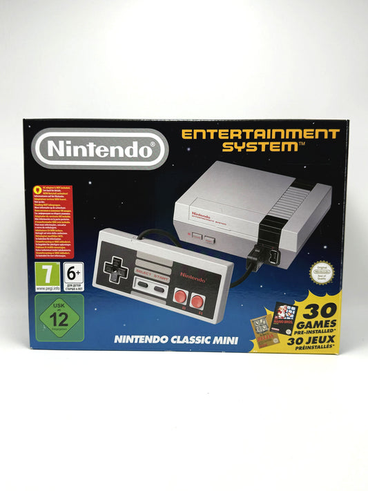 Console Nintendo Classic Mini Nes (CLV-001) 30 Giochi inclusi con scatola originale pari al nuovo