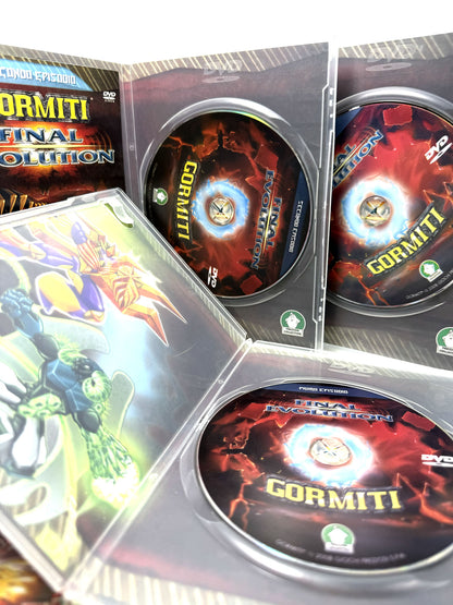 Gormiti Final Evolution + Gli invincibili signori della paura Set 4 DVD 1° 2° 4° episodio
