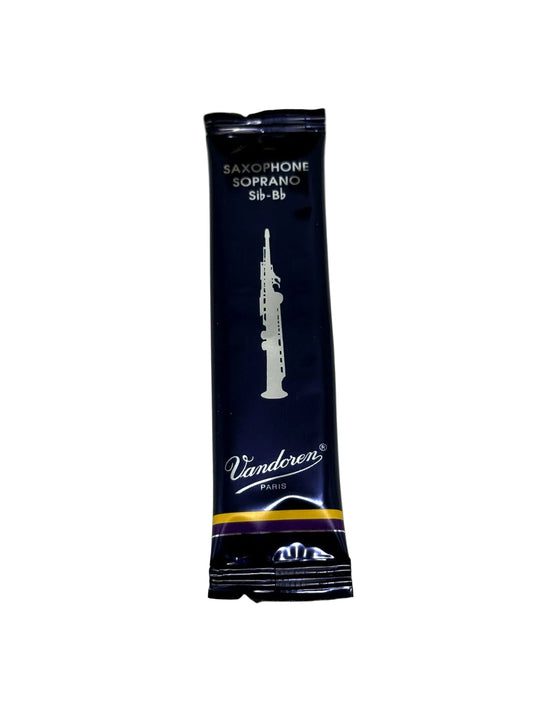 Ancia singola Sassofono Soprano Tradizionale 2,5 Sib-Bb SR2025 serie Vandoren Traditional Sax Soprano