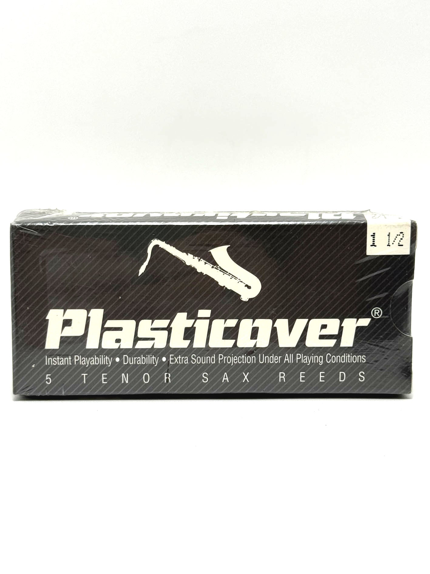 Rico Plasticover Ance Sax Tenor Confezione 5 Pz Reeds 1 1/2 Sassofono Tenore French File Cut