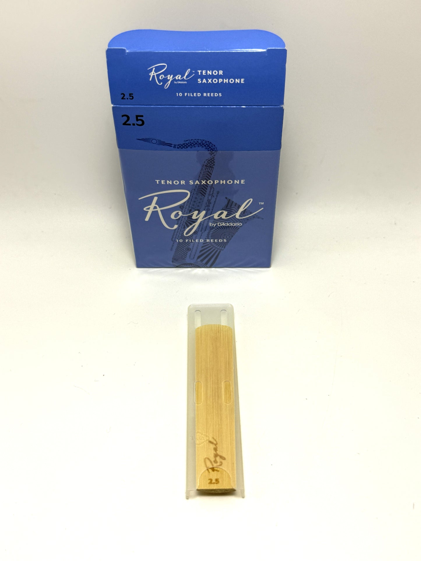 Royal by D'Addario Ancia Singola Tenor Sax Confezione 1 Pz Reed 2,5 Sassofono Tenore