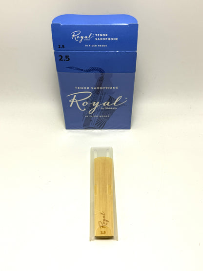 Royal by D'Addario Ancia Singola Tenor Sax Confezione 1 Pz Reed 2,5 Sassofono Tenore
