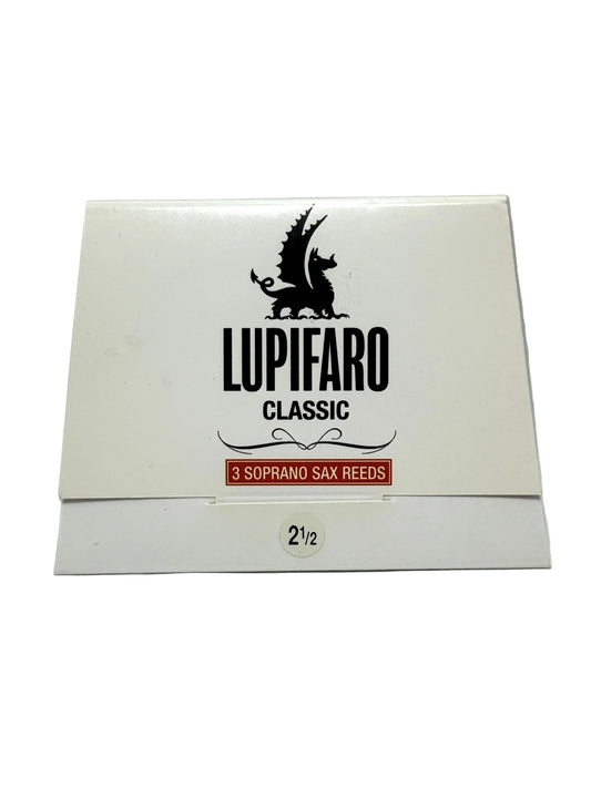 Lupifaro Classic Ance Soprano Sax 3 pz Reeds 2,5 Sassofono Soprano