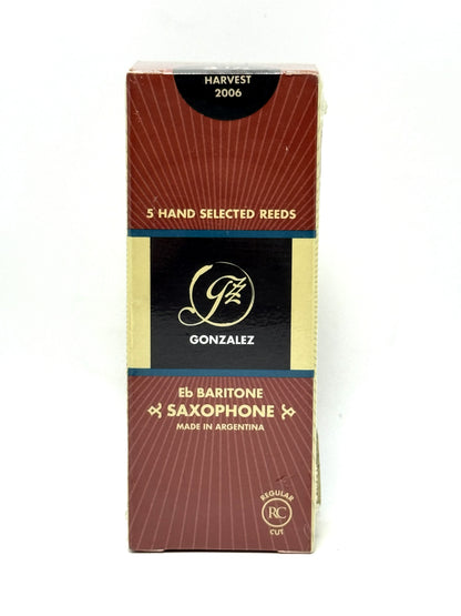 Gonzalez Ance Sax Baritone Confezione 5Pz Reeds 3,5 Eb Sassofono Baritono