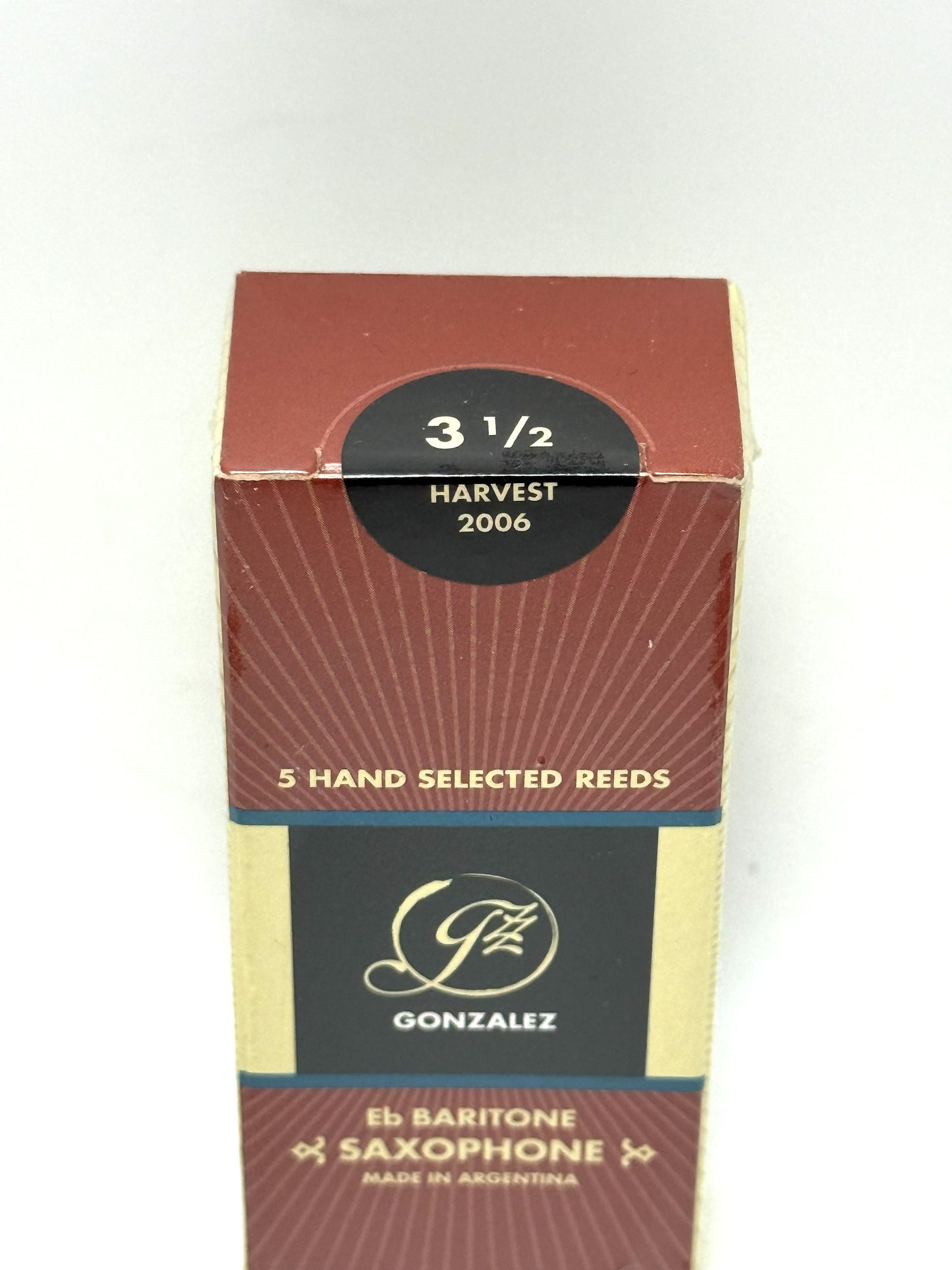 Gonzalez Ance Sax Baritone Confezione 5Pz Reeds 3,5 Eb Sassofono Baritono