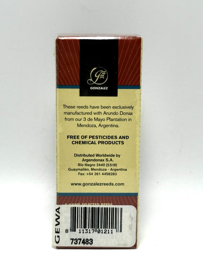 Gonzalez Ance Sax Baritone Confezione 5Pz Reeds 3,5 Eb Sassofono Baritono