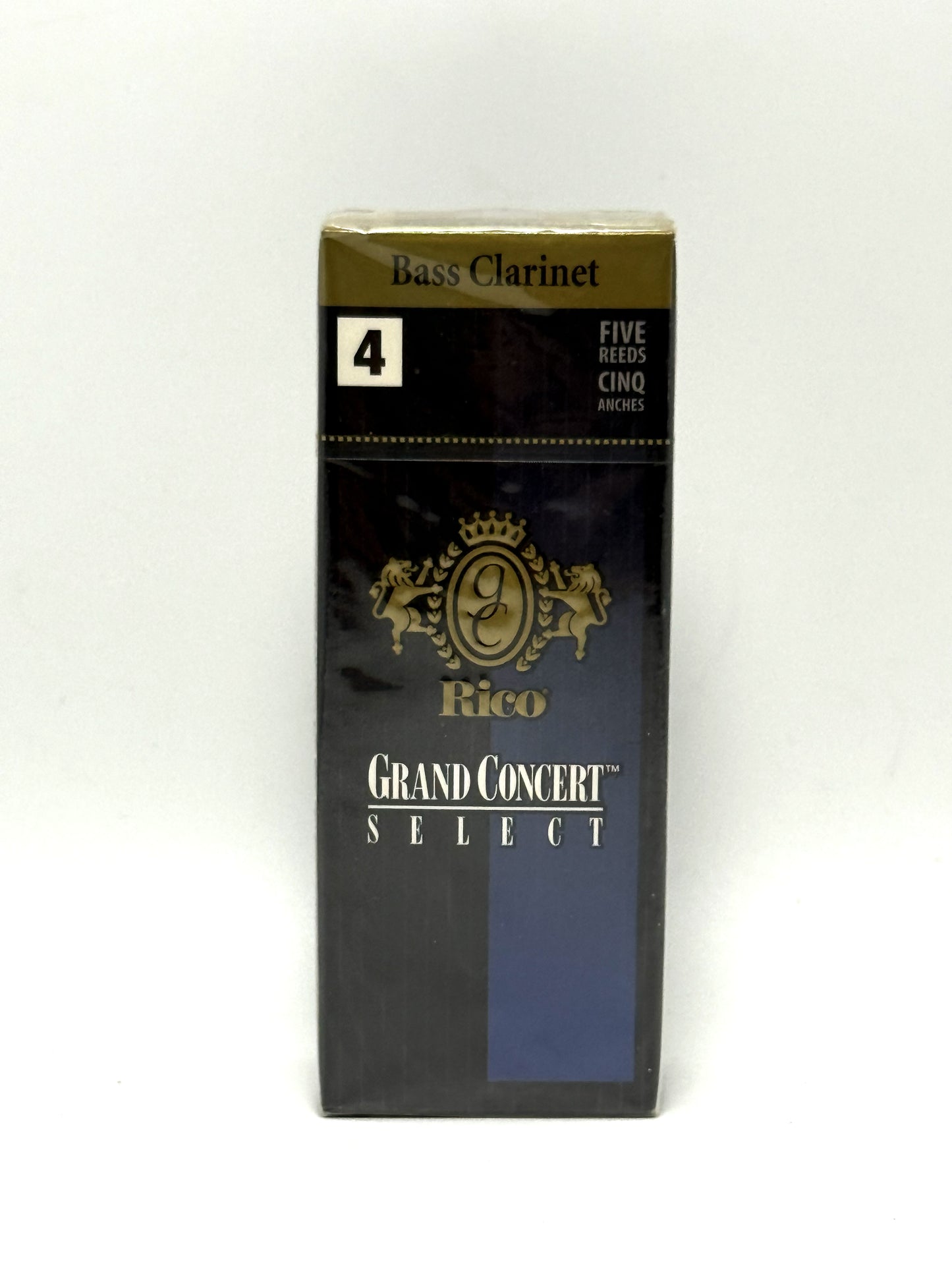 Rico Grand Concert Select Bass Clarinet Confezione 5 Pz Reeds 4 Clarinetto basso