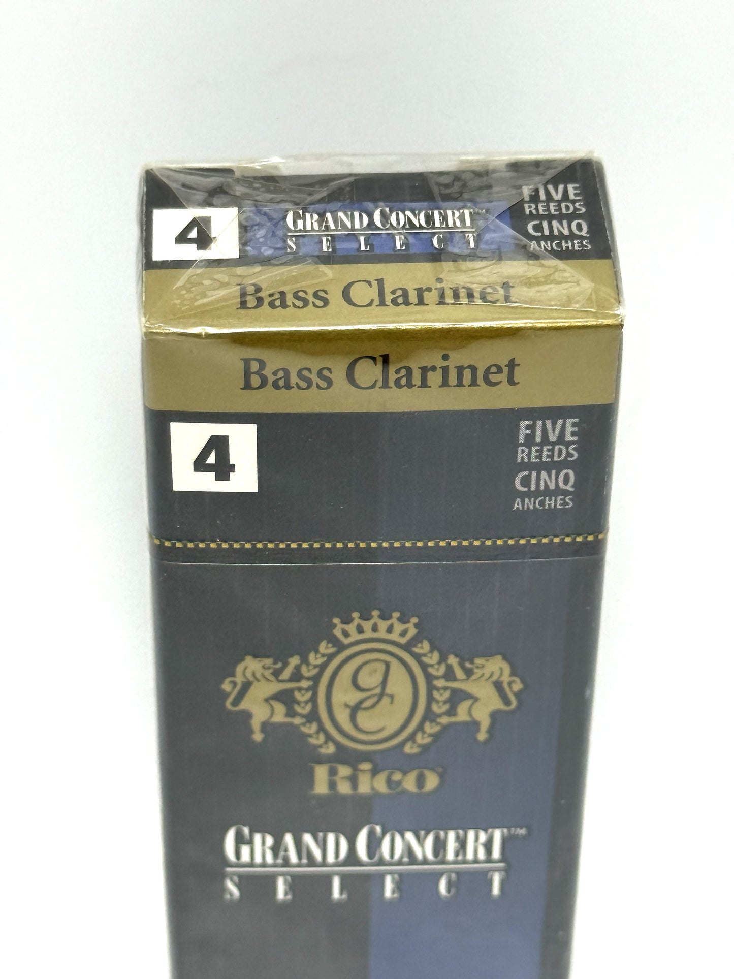 Rico Grand Concert Select Bass Clarinet Confezione 5 Pz Reeds 4 Clarinetto basso