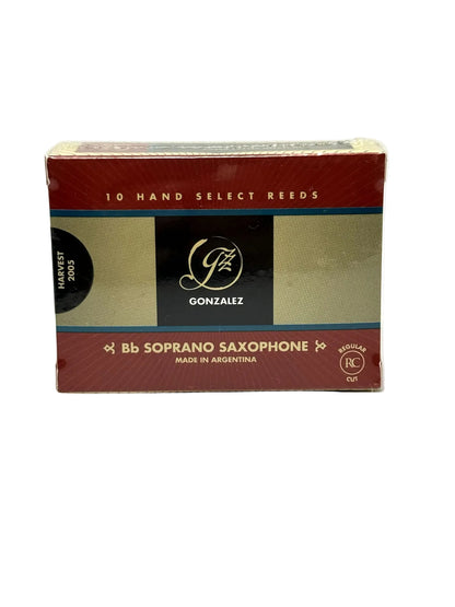 Gonzalez Ance Sax Sopran Confezione 10 Pz Reeds 2 3/4 Bb Sassofono Soprano