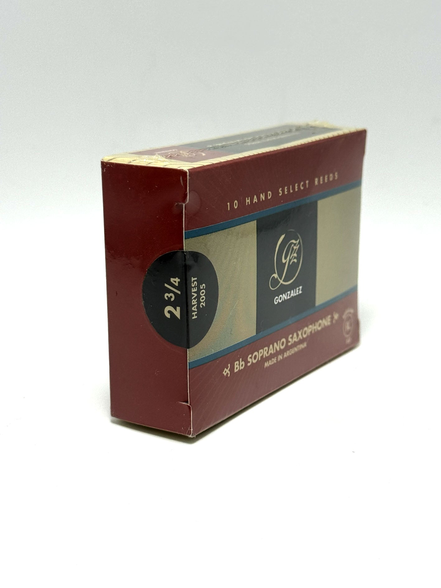 Gonzalez Ance Sax Sopran Confezione 10 Pz Reeds 2 3/4 Bb Sassofono Soprano