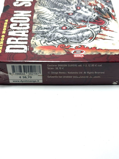 Dragon Slayers #01-03 Collector’s Box Shingo Honda Manga Fumetto Nuovo