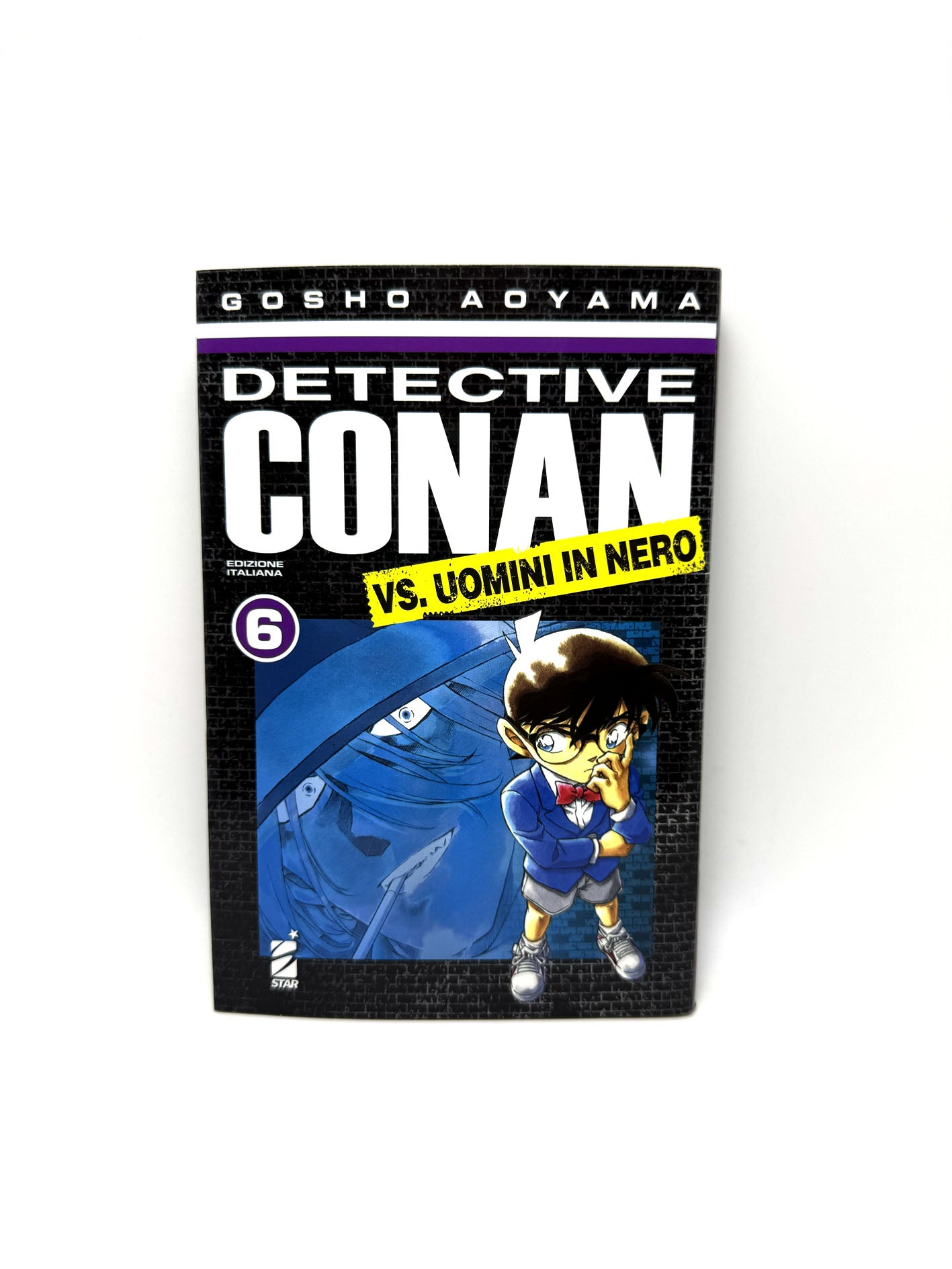 Detective Conan vs. Uomini in nero vol. 6 Gosho Aoyama Manga Fumetto Nuovo