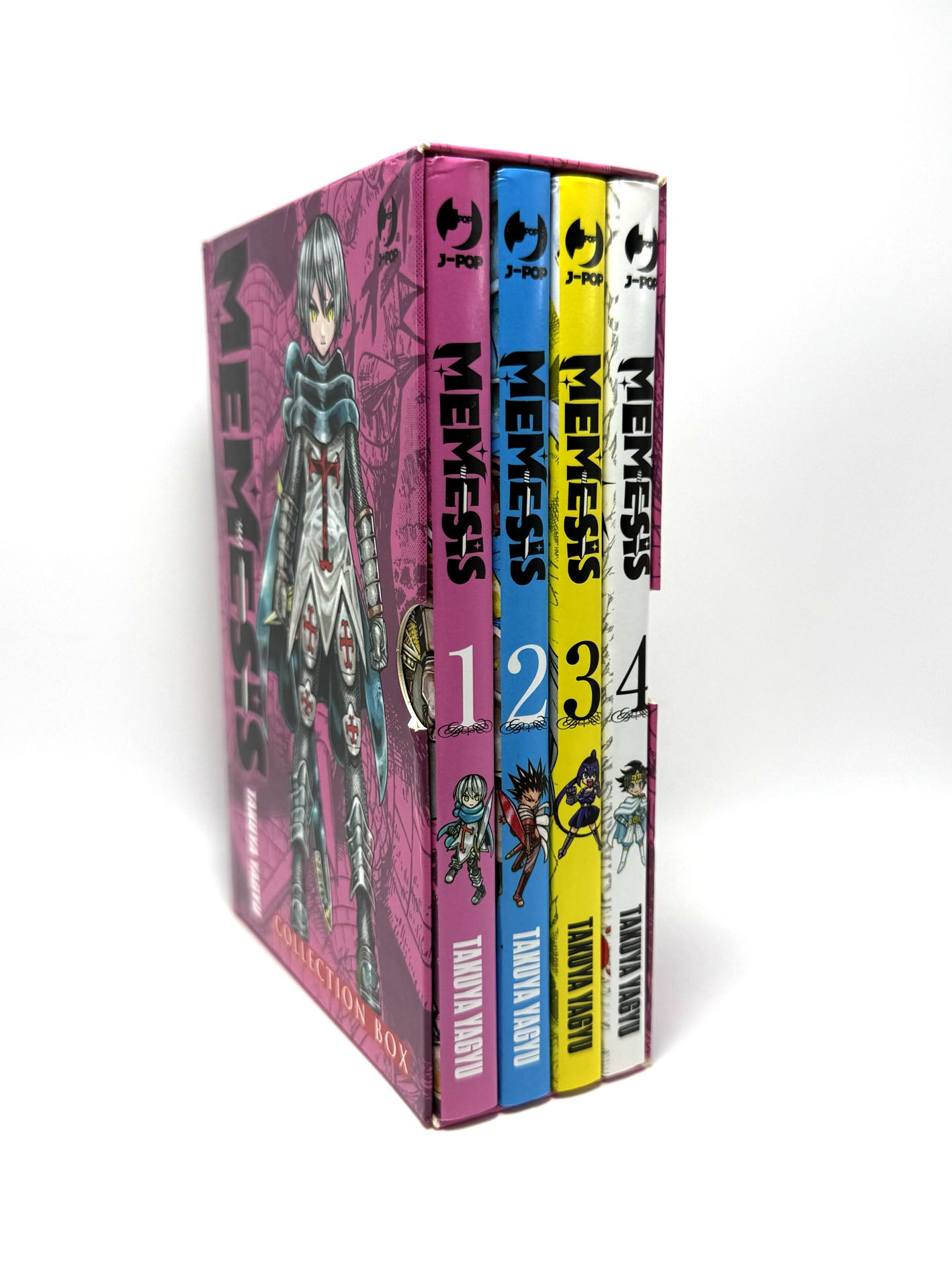 Memesis Colection Box #1-4 Yagyu Takuya Manga Fumetto Nuovo