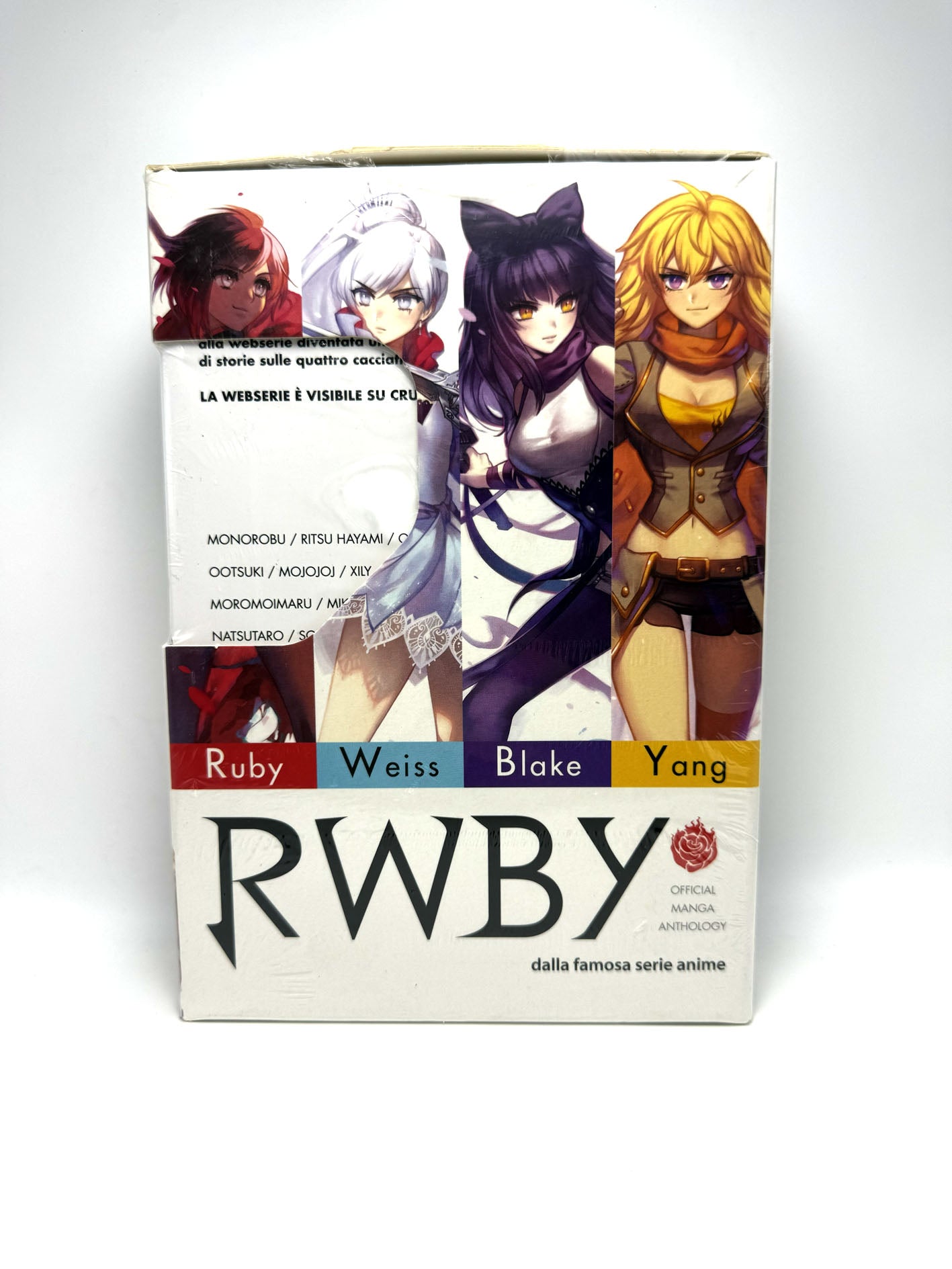 RWBY Official Manga Anthology Cofanetto Box #1-4 Manga Fumetto Nuovo