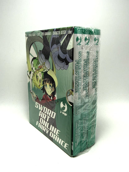Sword Art Online Fairy Dance Collection Box #1-3 Reki Kawahara Manga Fumetto Nuovo