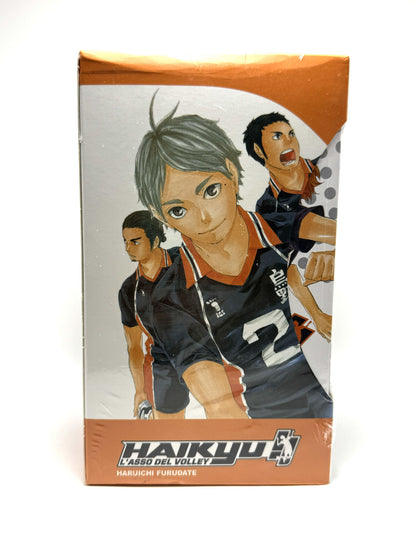 Haikyu!! L'asso del volley Collection n. 1 Cofanetto Box #1-6 Haruichi Furudate Manga Fumetto Nuovo