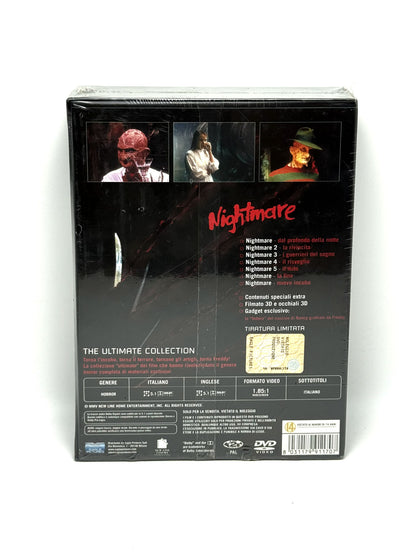 Nightmare The Ultimate Collection 7 Dvd Cofanetto Sigillato Ita Raro DVD Film Movie Horror Freddy Krueger