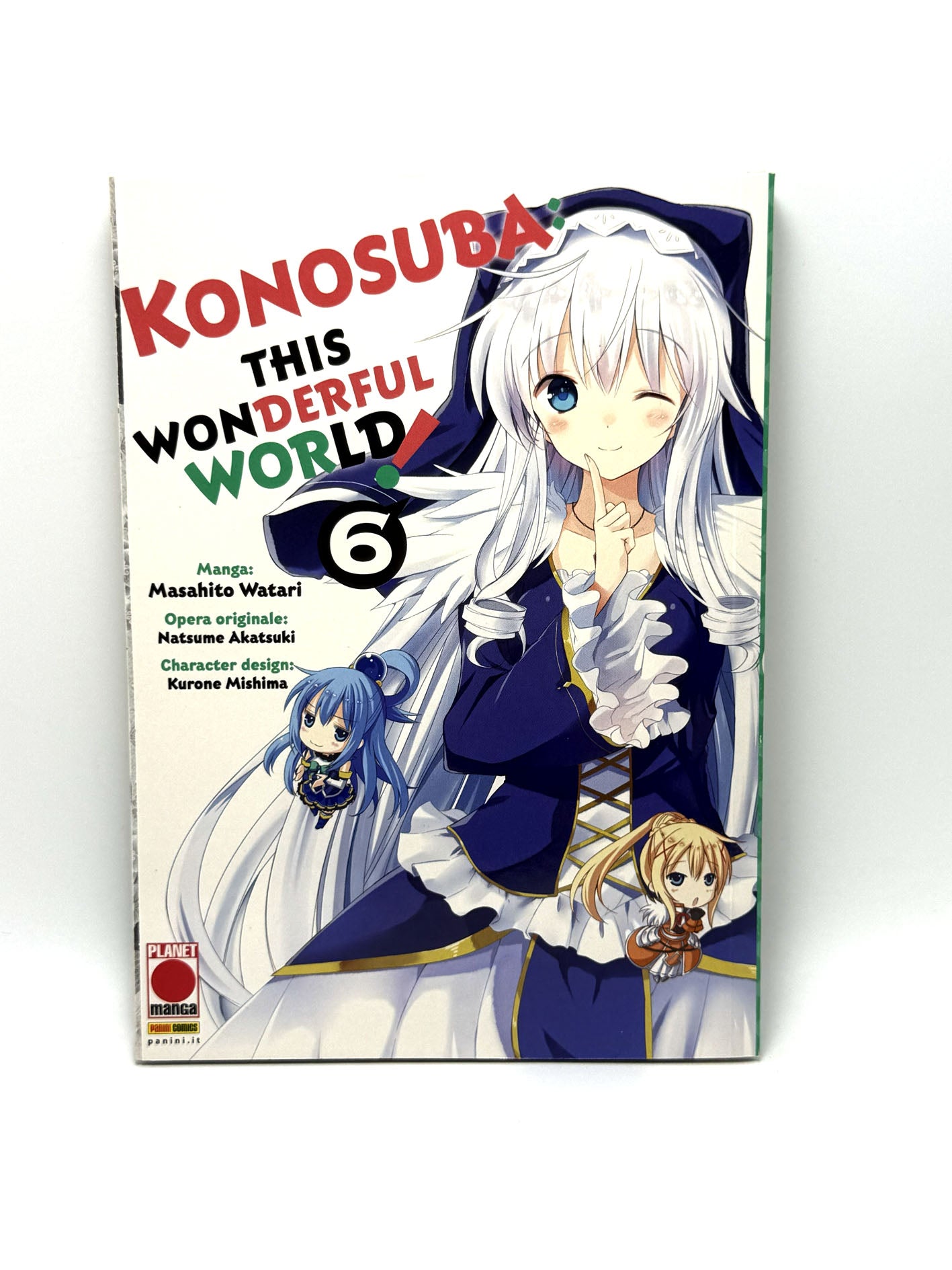 Konosuba This Wonderful World vol. 6 Masahito Watari Manga Fumetto Nuovo